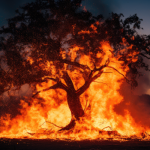 Cuando el monte arde y la energía se pierde